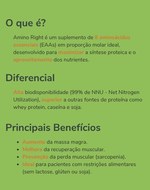 Amino Right - SABOR LIMÃO