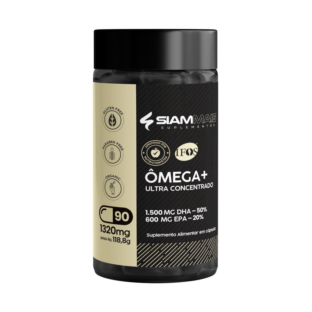 CÁPSULAS | Ômega Ultra Concentrado 1500 DHA + 600 EPA