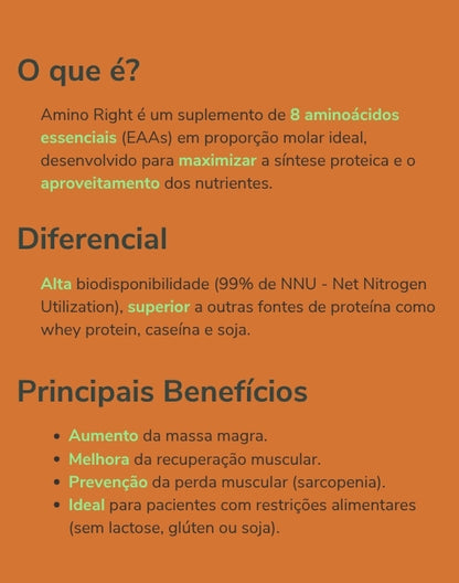 Amino Right - SABOR LARANJA